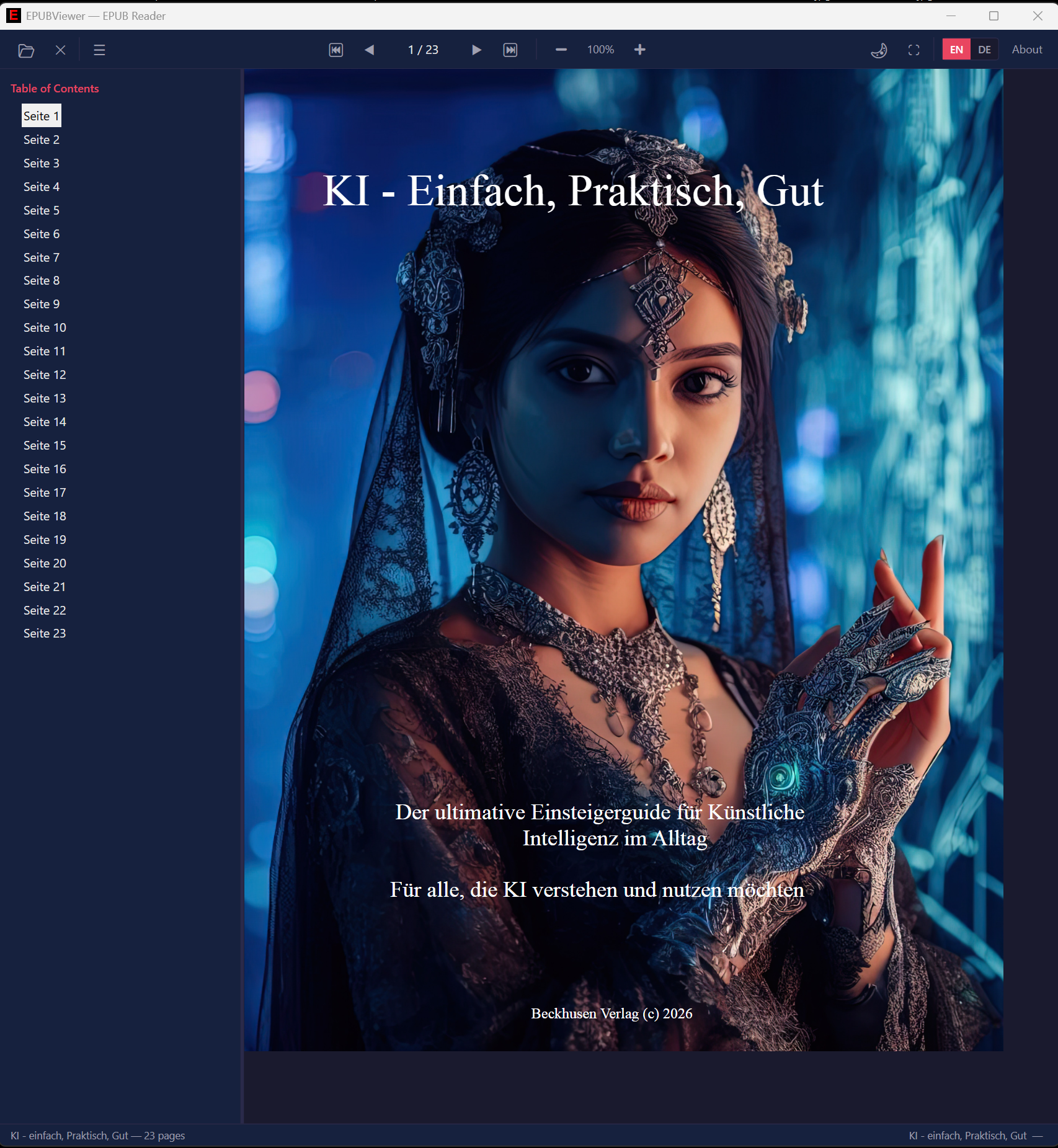 EPUBViewer — Screenshot